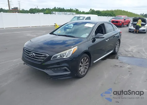 2016 Hyundai Sonata Sport из США, поврежденный, VIN 5NPE34AF1GH298711